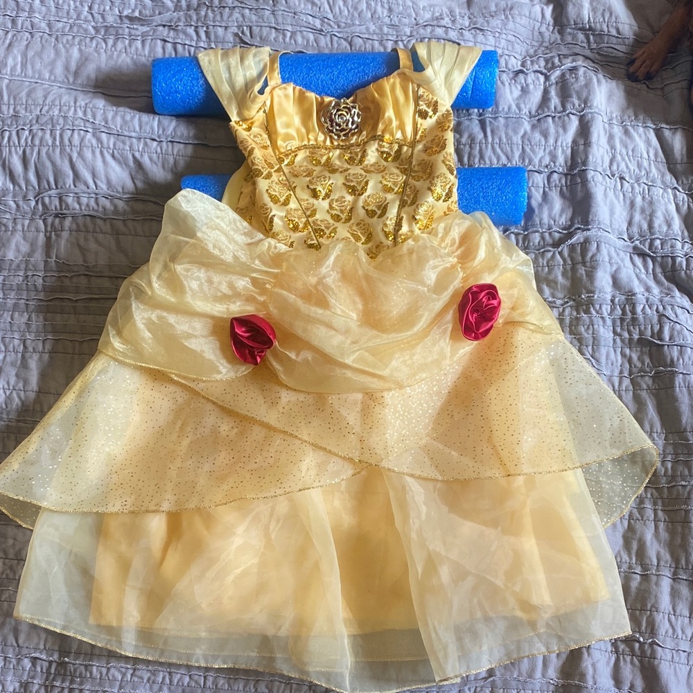 Disney Gold and Red Kids Costume Dress